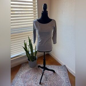 United Colors Of Benetton Grey Long Sleeved Women's Top